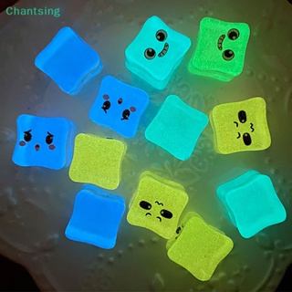 <Chantsing> จี้เรซิ่นใส รูปก้อนน้ําแข็ง เรืองแสง DIY 5 ชิ้น