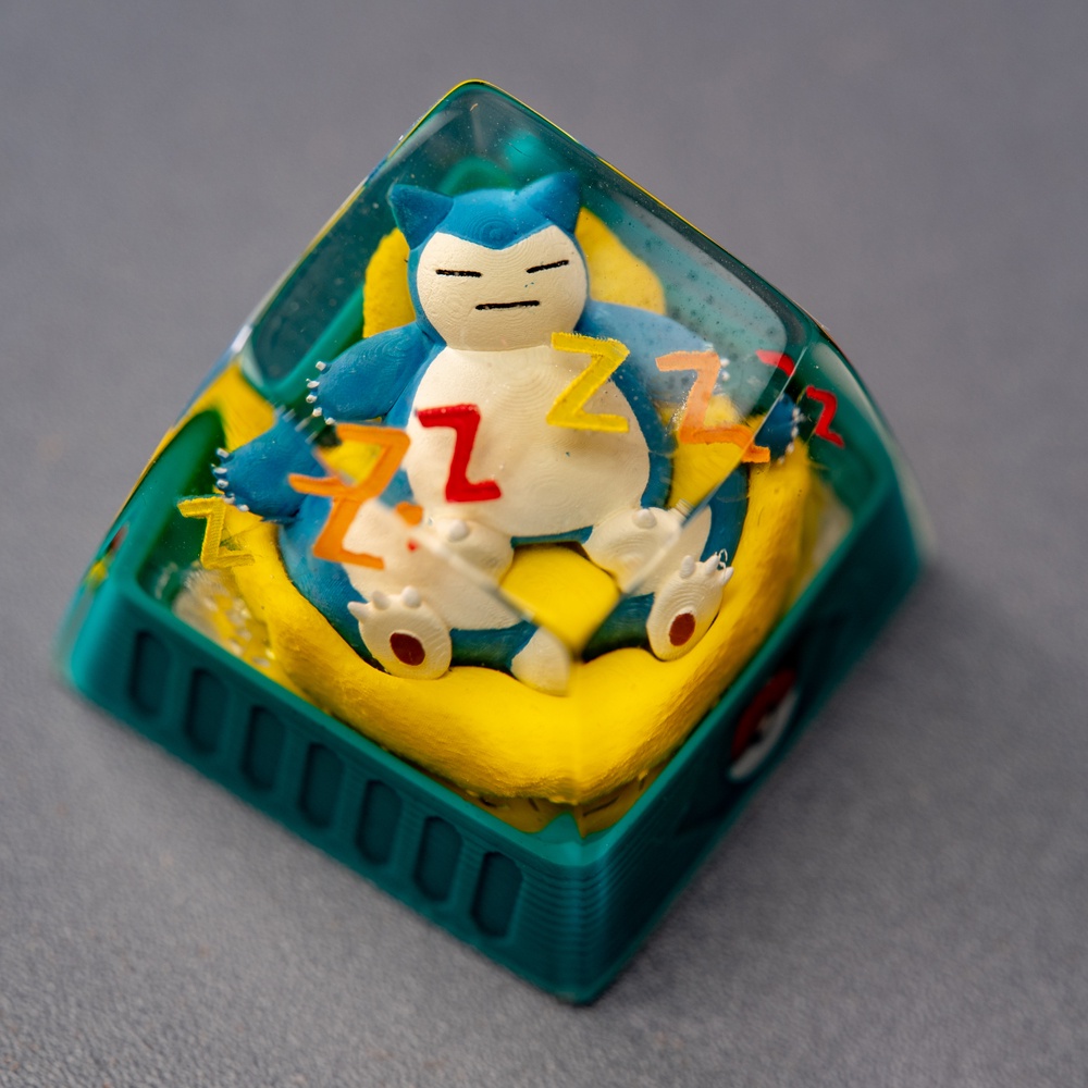 คีย ์ บอร ์ ดเชิงกล Pokémon Pokemon Resin Translucent Pokémon Keycap ...