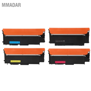 MMADAR 4 ตลับหมึกสี CLT‑K406S CLT‑C406S CLT‑Y406S CLT‑M406S ชุดตลับหมึกสำหรับเครื่องพิมพ์ C460FW C460W C410W CLX‑3305