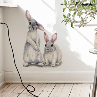 [ADS]❃สติกเกอร์ติดผนัง ลายกระต่ายน่ารัก สําหรับตกแต่งบ้าน ห้องเด็กอนุบาล