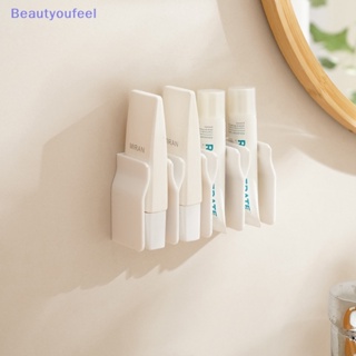 [Beautyoufeel] กล่องเก็บเครื่องสําอาง ครีมล้างมือ หลายช่อง ความจุขนาดใหญ่ สําหรับห้องน้ํา