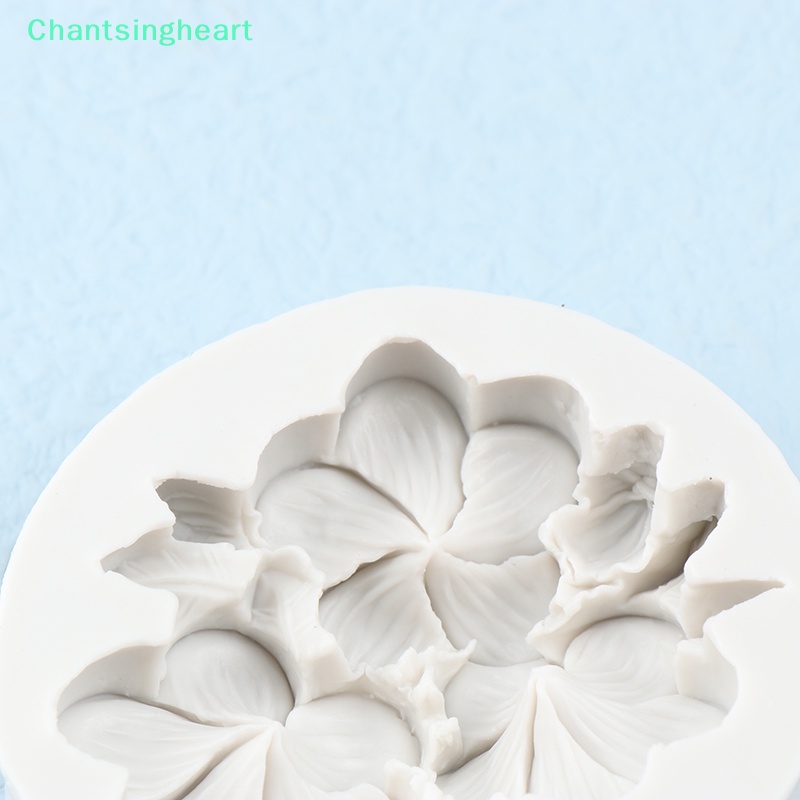 lt-chantsingheart-gt-แม่พิมพ์ซิลิโคน-รูปดอกไม้-สําหรับทําสบู่-เยลลี่-เค้ก-ช็อคโกแลต-ฟองดองท์-diy-1-ชิ้น