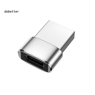 &lt;Dobetter&gt; ตัวแปลงเชื่อมต่อหูฟัง USB ตัวผู้ เป็น Type-C ตัวเมีย ทนทาน
