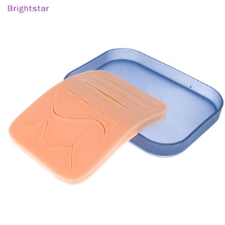 Brightstar แผ่นซิลิโคน ทนทาน สําหรับฝึกฝนนักเรียน พยาบาล สัตวแพทย์