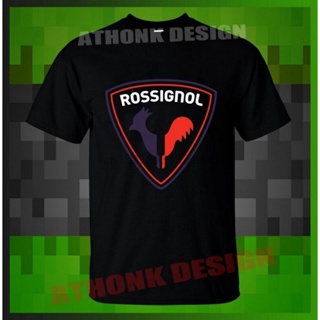 เสื้อยืดสีดำ เสื้อยืดผู้ชาย เสื้อยืด พิมพ์ลาย Rossignol Hero Elite St Ti สําหรับผู้ชาย