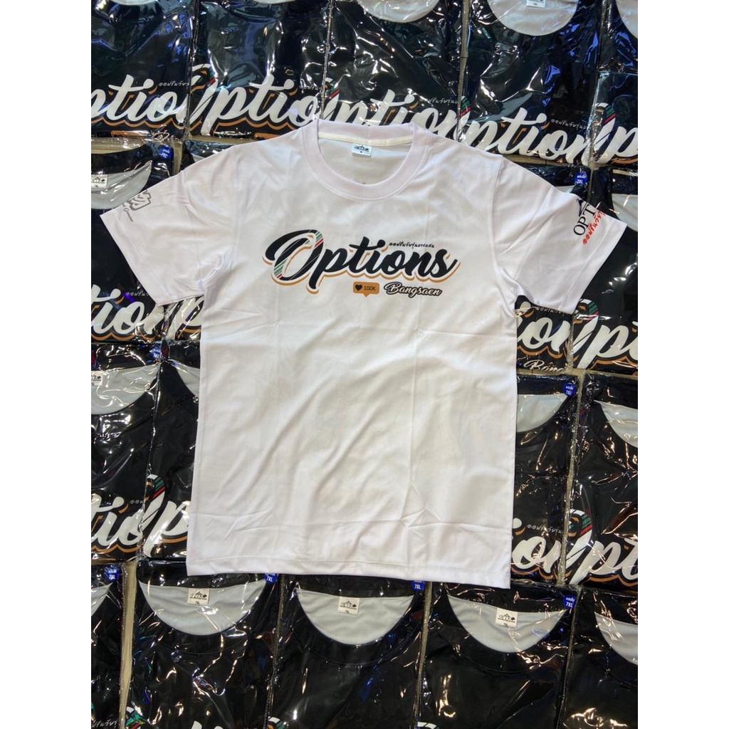 option-เสื้อยืดผ้าฝ้าย-ติดรถ-บ้าน-เงิน-วัยรุ่น-บางแสน