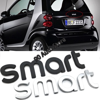 สติกเกอร์ตราสัญลักษณ์ตัวอักษร 1 ชิ้น สําหรับ Smart Forfour Forspeed Forstars Brabus Auto Body Rear Trunk Tail Badge