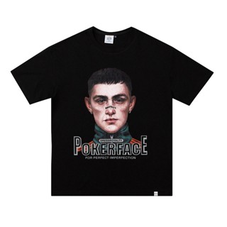 【hot sale】เสื้อยืดแขนสั้น ทรงหลวม พิมพ์ลายการ์ตูน 5 แขน ขนาดใหญ่ สไตล์ฮิปฮอป สตรีท แฟชั่นสําหรับผู้ชาย