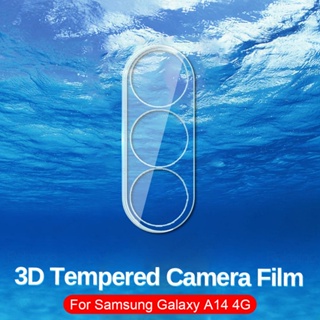 ฟิล์มกระจกนิรภัยกันรอยเลนส์กล้อง แบบใส สําหรับ Samsung Galaxy A14 4G A34 A54 5G Sumsung Galax A 54 34 14 3 ชิ้น
