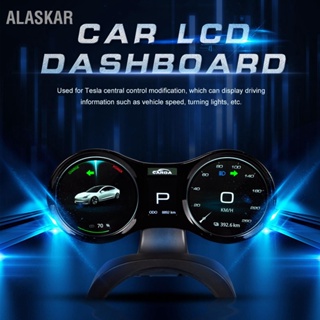 ALASKAR LCD รถ แผงหน้าปัด แผงหน้าปัดมัลติมีเดีย High Difinition Screen Fit for Tesla Model 3/Y