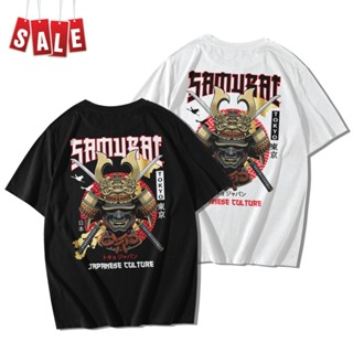 SAMURAI CULTURE เสื้อยืดแขนสั้นคอกลม Cotton 100% สกรีนลาย