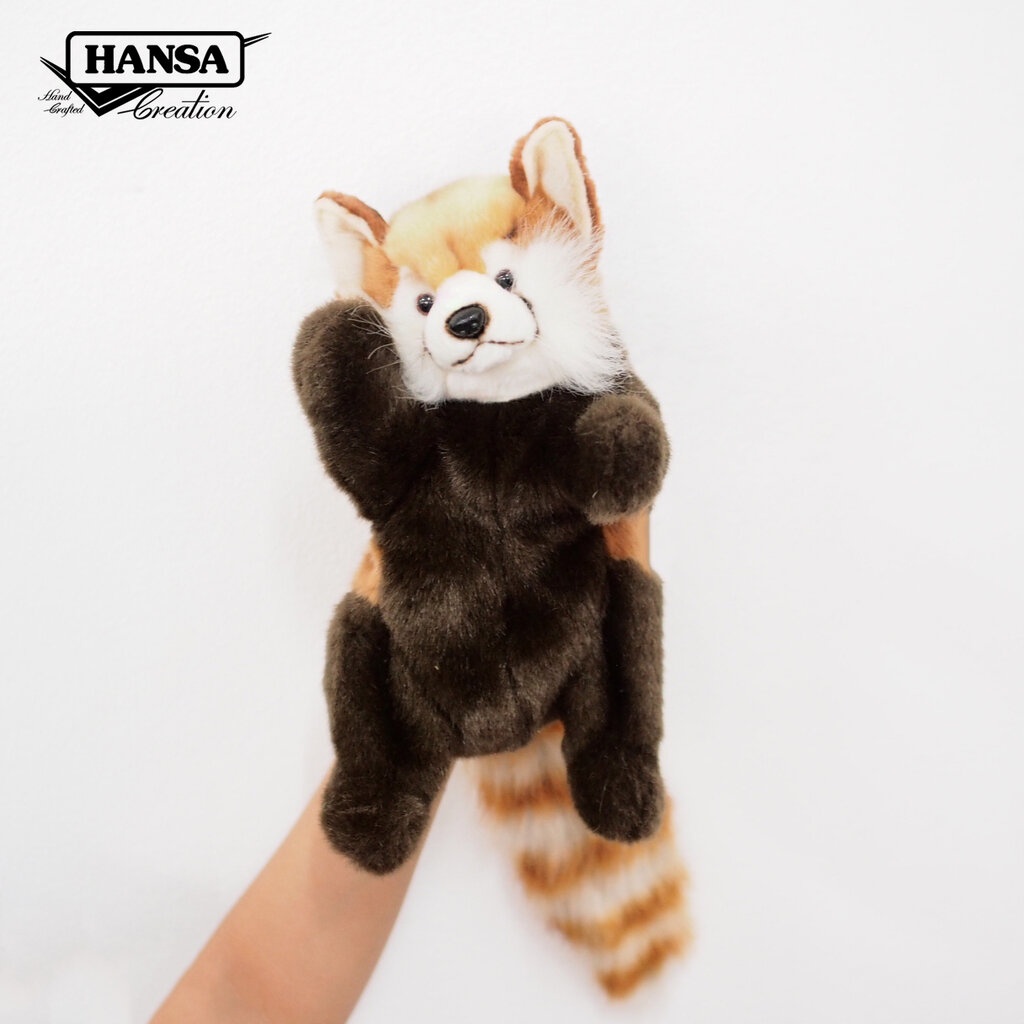 4027 ตุ๊กตามือ แพนด้าแดง Red Panda Puppet | Shopee Thailand