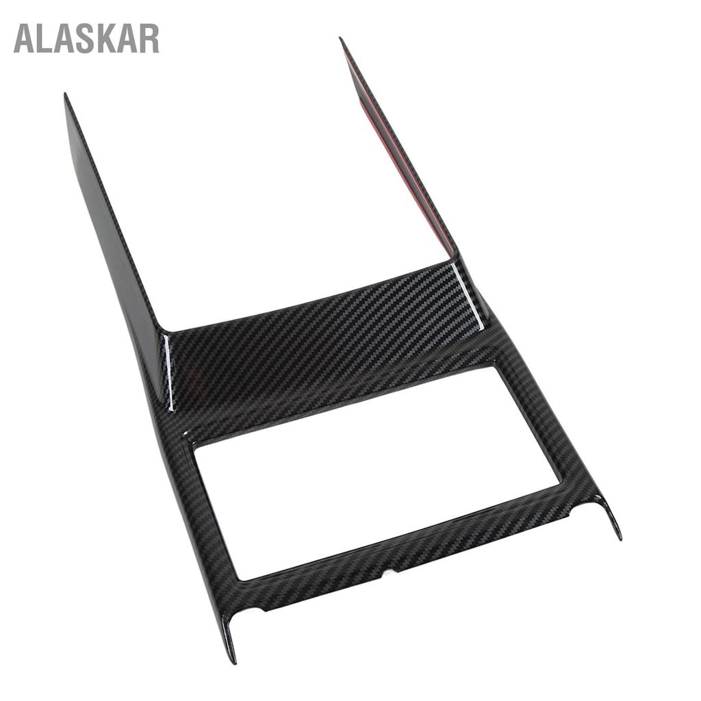 alaskar-ที่วางแก้วในรถยนต์กรอบครอบคาร์บอนไฟเบอร์แบบเปลี่ยนเงาสูงสำหรับ-mitsubishi-outlander-2023