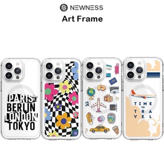 Newness Art Frame เคสกันกระแทกเกรดพรีเมี่ยมจากเกาหลี เคสสำหรับ iPhone14Pro/14Promax (ของแท้100%)