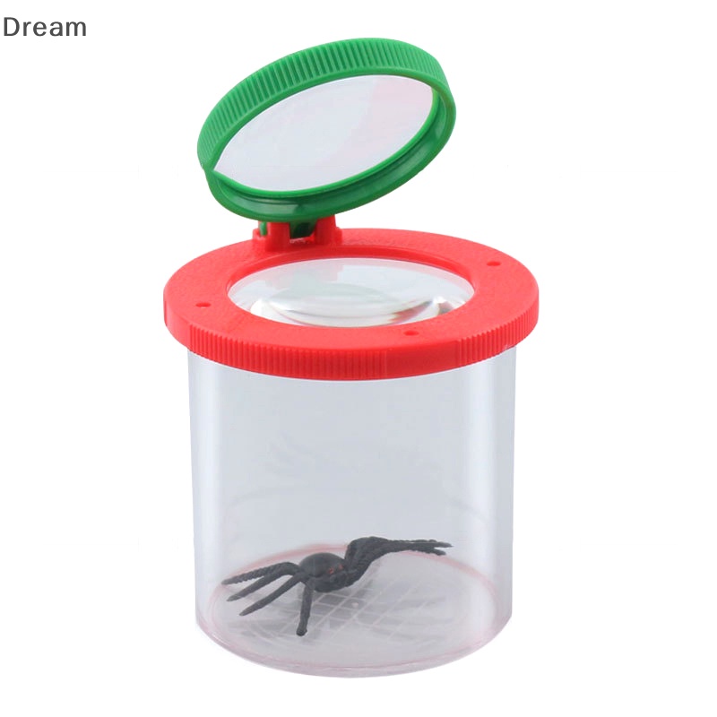 lt-dream-gt-กล่องแว่นขยาย-ทรงกระบอก-แมงมุม-แมงมุม-แมลง-สําหรับเด็ก-ลดราคา