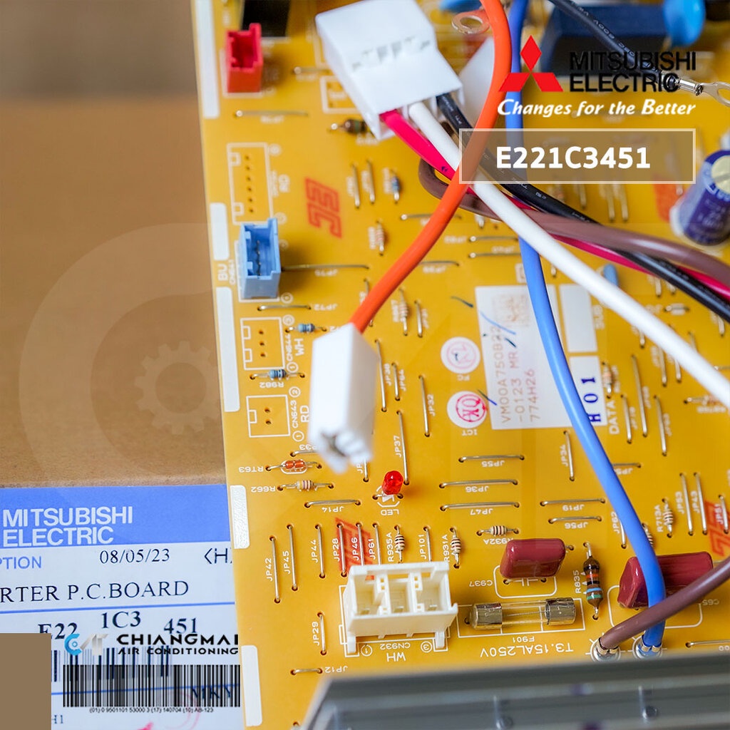 E221C3451 แผงวงจรแอร์ Mitsubishi Electric แผงบอร์ดแอร์มิตซู E221C3451 แผงวงจรแอร์ Mitsubishi Electric แผงบอร์ดแอร์มิตซู