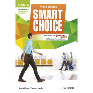 Bundanjai (หนังสือเรียนภาษาอังกฤษ Oxford) Smart Choice 3rd ED Starter Multi-Pack A : Students Book +Workbook and