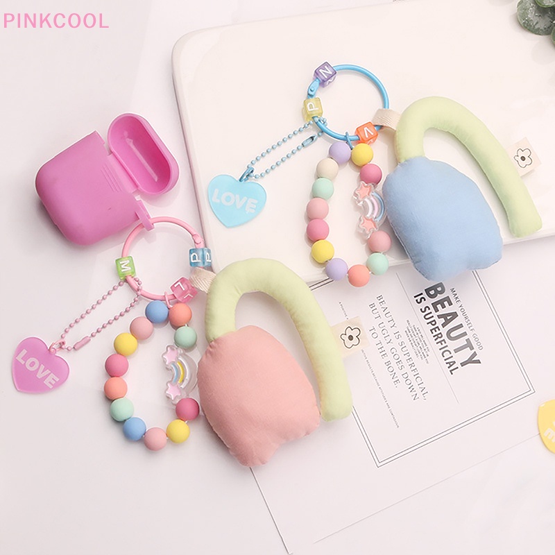 pinkcool-พวงกุญแจ-จี้ดอกทิวลิป-สีแคนดี้-สําหรับตกแต่งกระเป๋า-ขายดี