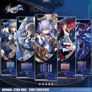 Honkai Impact 3 ที่คั่นหนังสือคอสเพลย์ ลายหมาป่า สองด้าน สําหรับเก็บสะสม [BL]