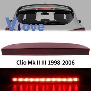 ไฟท้ายรถยนต์ 12 LED 3Rd สําหรับ Renault Clio Mk II III 1998-2006 7700410753