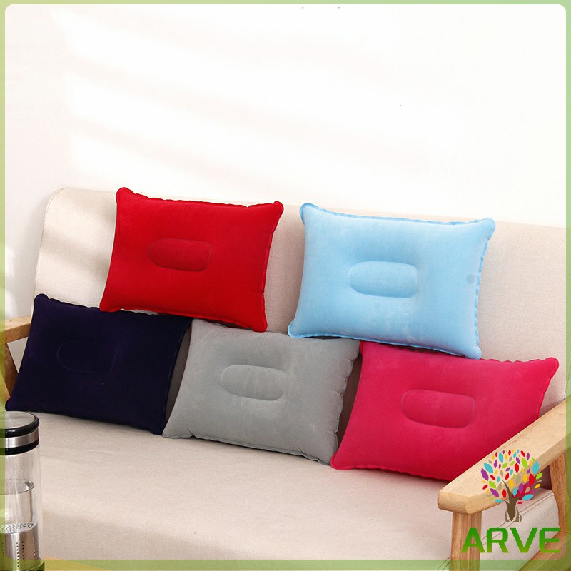 arve-หมอนเป่าลม-หมอนพกพา-หมอนหนุนหลัง-หนุนนอน-inflatable-pillow