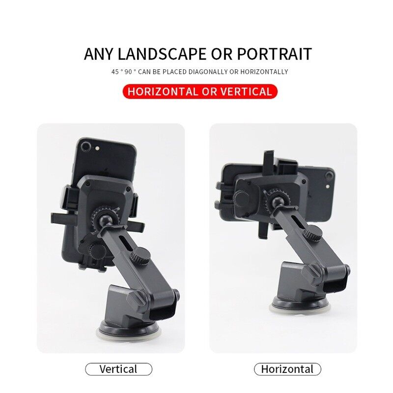 car-holder-ยี้ห้อxiangwu-ติดกระจกและคนโซนรถยนต์-รุ่น-c-2-สีดำ-phone-car-mount-holder-ส่งจากไทย-ที่วางโทรศัพท์ในรถยนต์