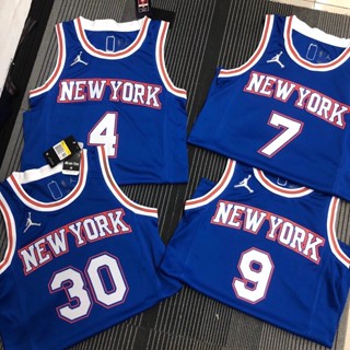 เสื้อกีฬาบาสเก็ตบอลแขนกุด ลายทีมชาติ NBA York Knicks ครบรอบ 75 ปี 2022 887265