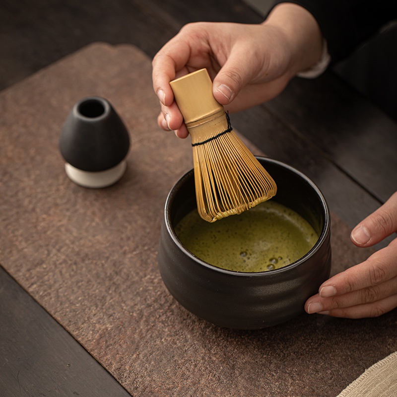 creative-matcha-tea-whisk-brush-หมวกใส่ชาเซรามิก-placer-ชาราชวงศ์ซ่ง-tea-pointing-tool-อุปกรณ์เสริมบริการชา-แปรงชงชา-matcha-ญี่ปุ่น-cod