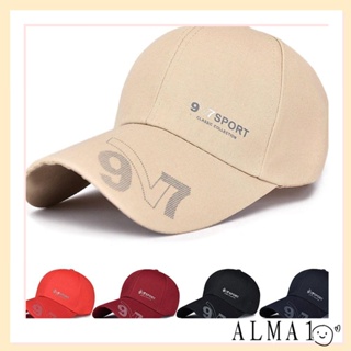 Alma หมวกเบสบอล หมวกตกปลา ผ้าแคนวาส ระบายอากาศ ฤดูร้อน