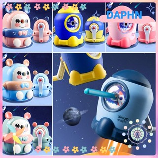 DAPHS เครื่องเหลาดินสอ รูปจรวด และหมี ป้องกันการติดตะกั่ว แบบสร้างสรรค์ สําหรับนักเรียน