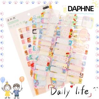 Daphne สติกเกอร์ฉลาก ลายการ์ตูนน่ารัก มีกาวในตัว กันน้ํา สําหรับติดตกแต่งขวดน้ํา