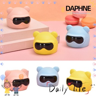 Daphne ฝากระติกน้ําร้อนซิลิโคน พร้อมหลอดดูด ใช้ซ้ําได้ สําหรับเด็ก
