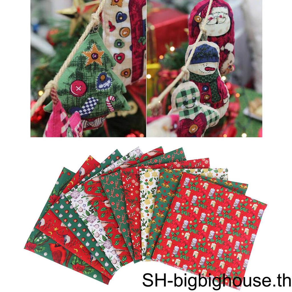 biho-ผ้าฝ้ายลินิน-พิมพ์ลายคริสต์มาส-25-ซม-1-2-3-สําหรับเย็บผ้า-diy