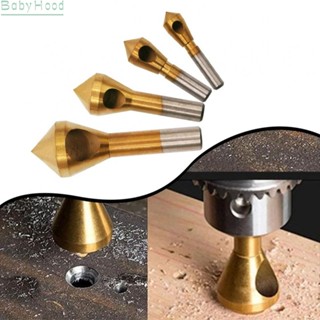 【Big Discounts】2pcs Titanium Countersink Deburring Drill Bit Hole Cutter Metal Chamfering Tool#BBHOOD