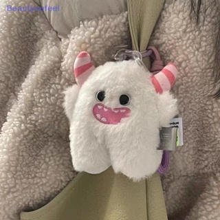 [Beautyoufeel] พวงกุญแจ จี้ตุ๊กตามอนสเตอร์หิมะน้อยน่ารัก สําหรับห้อยกระเป๋าเป้สะพายหลัง