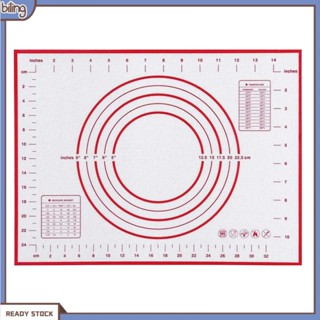 {biling} แผ่นแป้งโดซิลิโคน แบบไม่ติด สําหรับทําเบเกอรี่