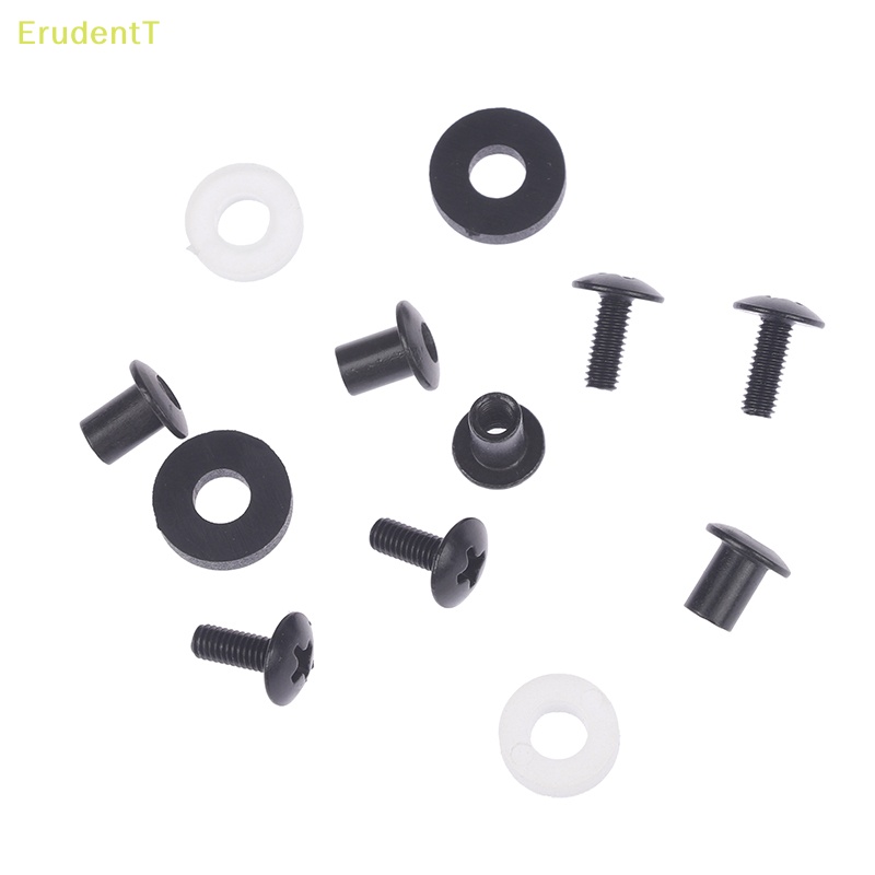 erudentt-ชุดสกรูเหล็ก-สีดํา-สําหรับ-kydex-diy-6-ชุด