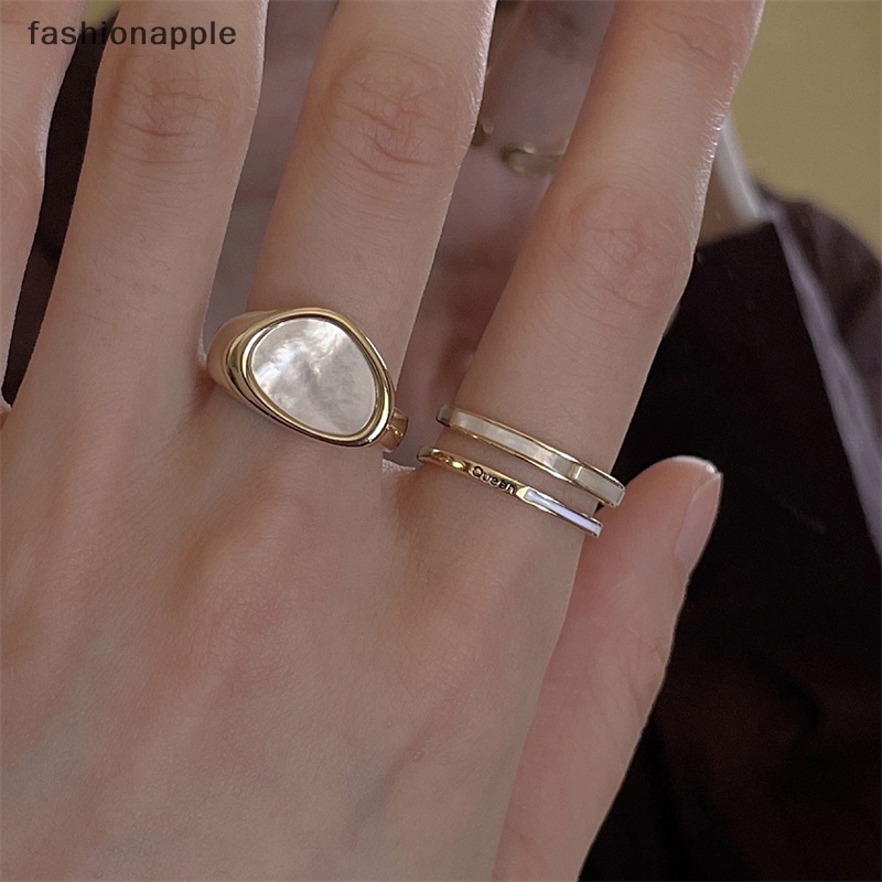 fashionapple-แหวนแฟชั่น-เคลือบสีทอง-สไตล์เรโทร-โรแมนติก-สําหรับผู้หญิง