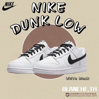 [ของแท้100%] Nike Dunk Low Retro "White black" DJ6188-101 Sport Shoes