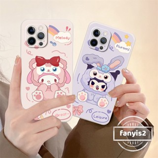 เคสโทรศัพท์มือถือ ลายการ์ตูนคุโรมิน่ารัก สําหรับ Vivo Y27 V27e V27 Pro Y02 V25Pro Y35 Y16 Y22 Y22s Y02s V25e Y15A Y15s Y21T Y21s Y12A Y12s Y33s Y33T Y20i Y20s Y20s(G)Y17 Y15 Y12 Y11 Y51 Y31 2023