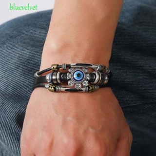 Bluevelvet Demon Eye สร้อยข้อมือพังก์ กันน้ํา เครื่องประดับผู้หญิง เครื่องประดับแฟชั่น ออกแบบบุคลิกภาพ ผู้ชาย สายรัดข้อมือ