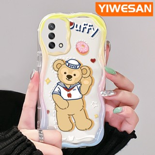 เคสโทรศัพท์มือถือแบบนิ่ม กันกระแทก ลายการ์ตูนหมี Duffy สําหรับ OPPO A74 4G A95 4G F19 F19S Reno 6 Lite