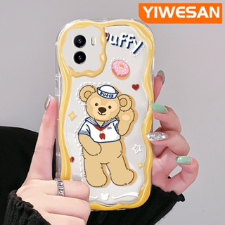 เคสโทรศัพท์มือถือแบบนิ่ม กันกระแทก ลายการ์ตูนหมีดัฟฟี่ สําหรับ VIVO Y15s Y15a Y01 Y02s