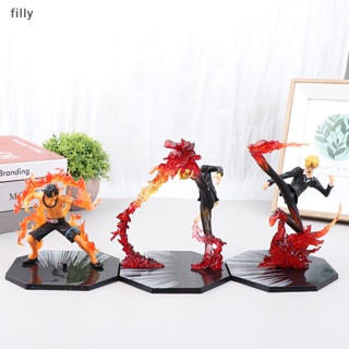 โมเดลฟิกเกอร์ Pvc อนิเมะ Monkey·D·Luffy Roronoa Ace ของเล่น ของสะสม สําหรับเด็ก