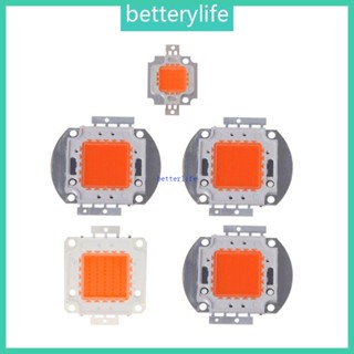 ชิปไฟ LED พลังงานสูง BTF 100W 50W 30W 20W 10W 380NM-840NM