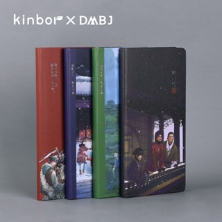 Kinbor DMBJ สมุดโน้ต แพลนรายสัปดาห์ รายสัปดาห์ แบบพกพา เครื่องเขียน ลายตารางหมากรุก