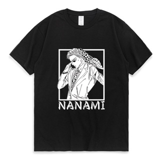 Jujutsu Kaisen Shirt Anime Tshirts Men Women Nanami Kento Manga Print Japanese Streetwear Hip Hop Casual Tee Shirt _03