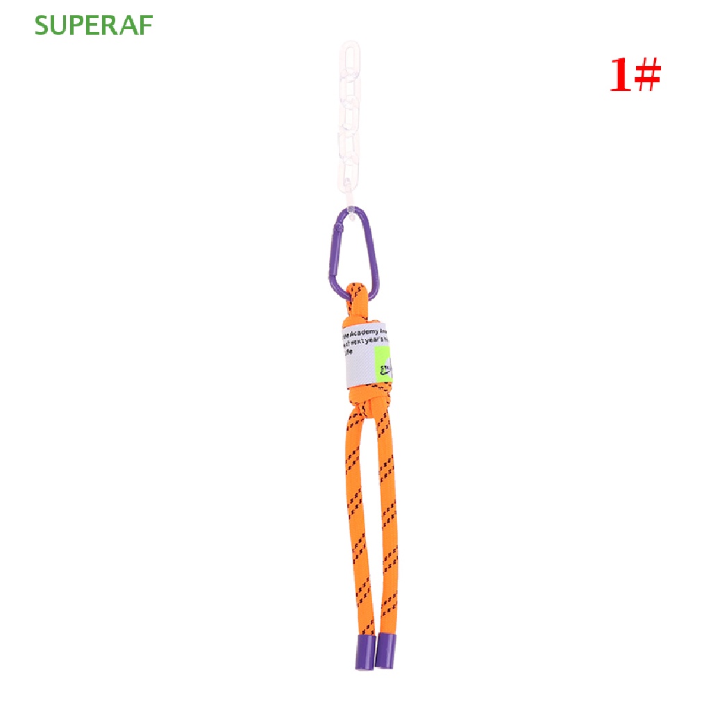 superaf-ขายดี-พวงกุญแจเชือกถัก-เรืองแสง-สําหรับห้อยโทรศัพท์มือถือ