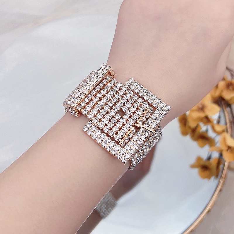 สร้อยข้อมือ-ประดับคริสตัล-พลอยเทียม-สไตล์วินเทจ-เรียบง่าย-เป็นที่นิยม-เหมาะกับงานแต่งงาน