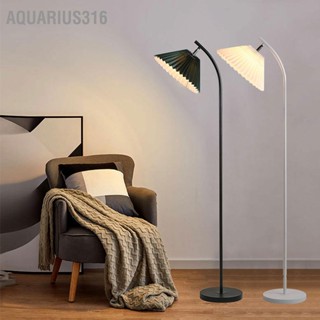 Aquarius316 โคมไฟตั้งพื้น แบบสกรู E27 สไตล์นอร์ดิก พร้อมร่มเงา สําหรับห้องนอน ห้องนั่งเล่น